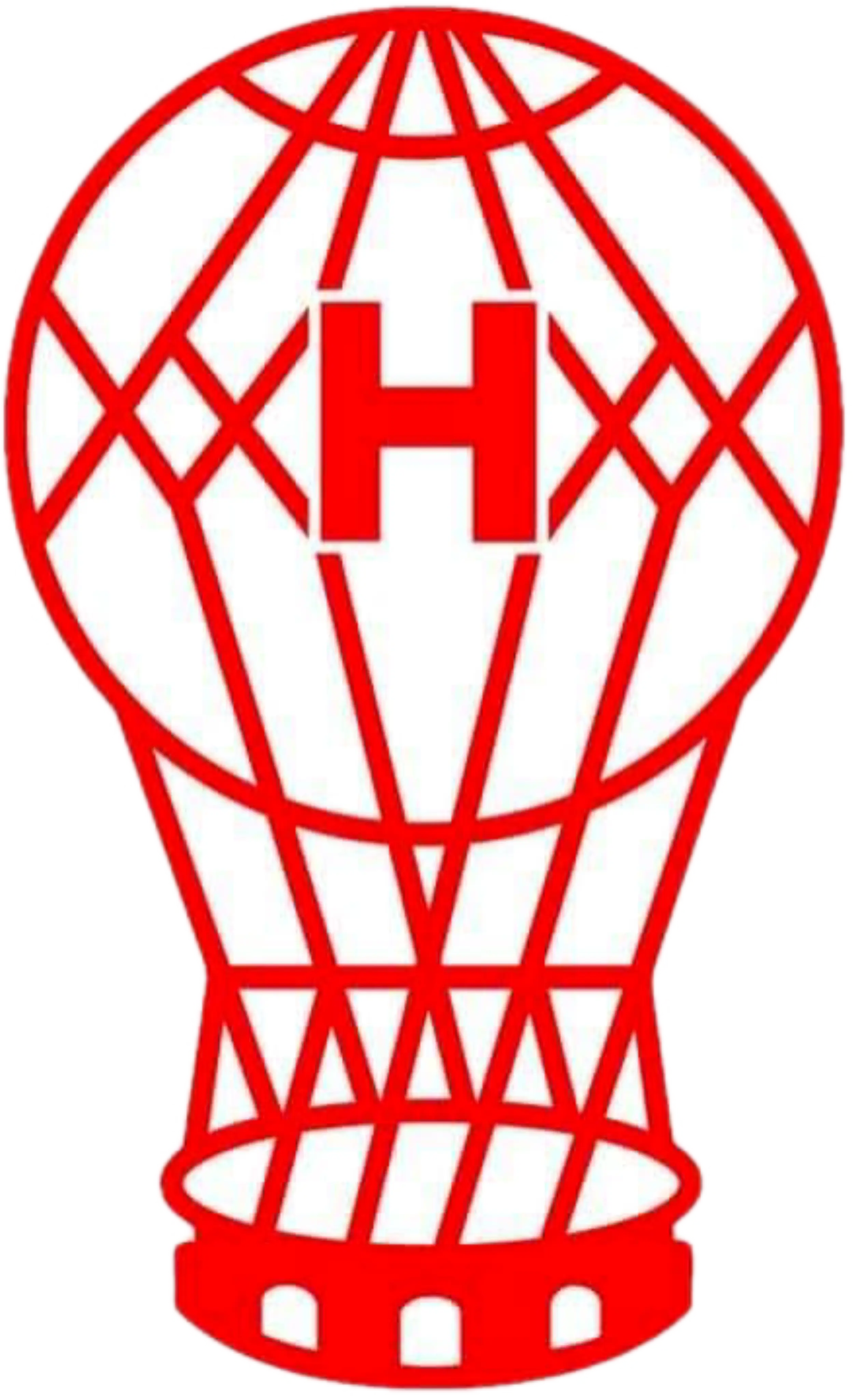 logo Huracán "negro"